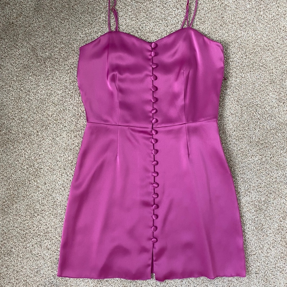 NWT Nanuska satin mini dress - Picture 4 of 7